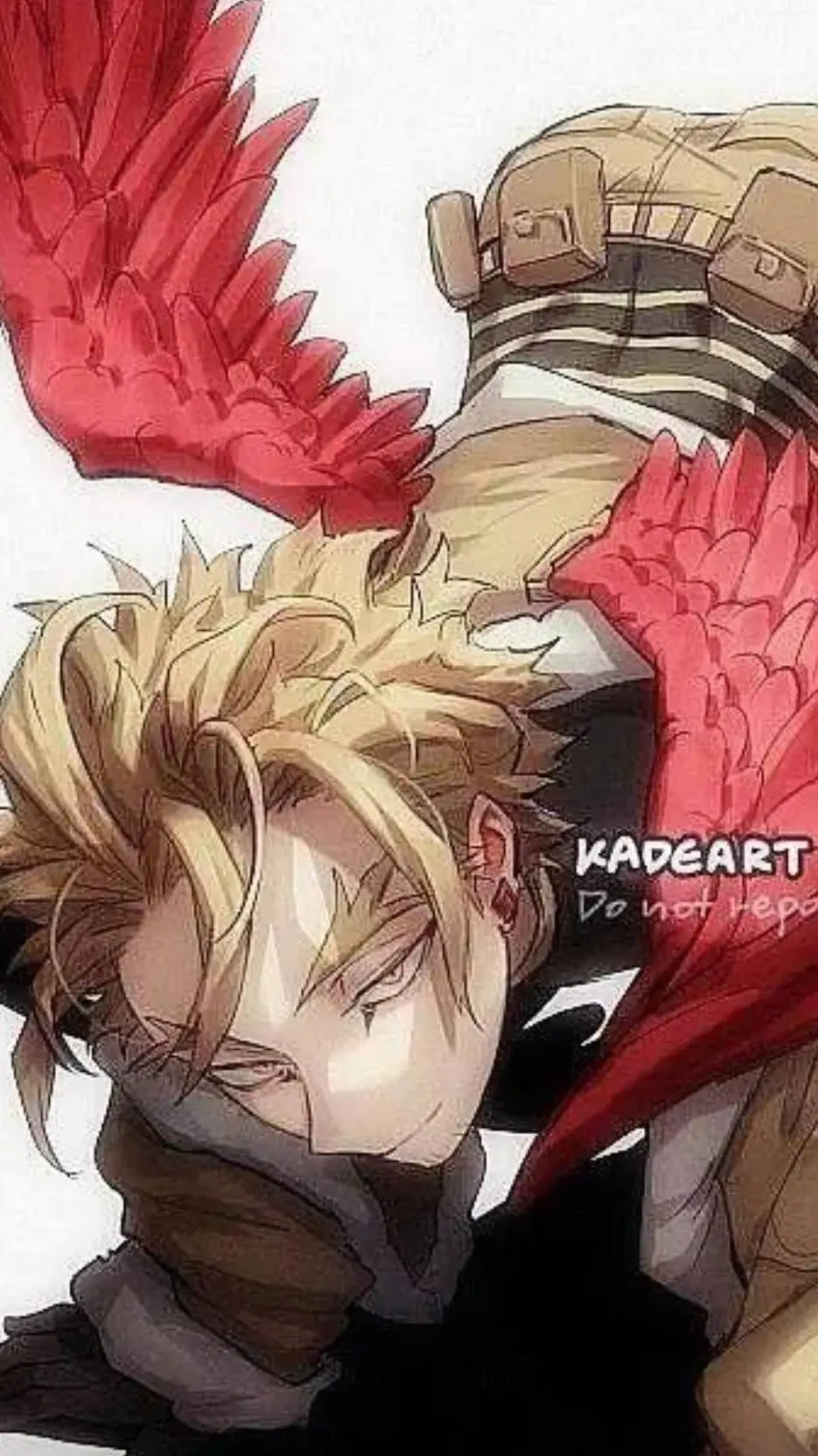 ai character: Hawks love background