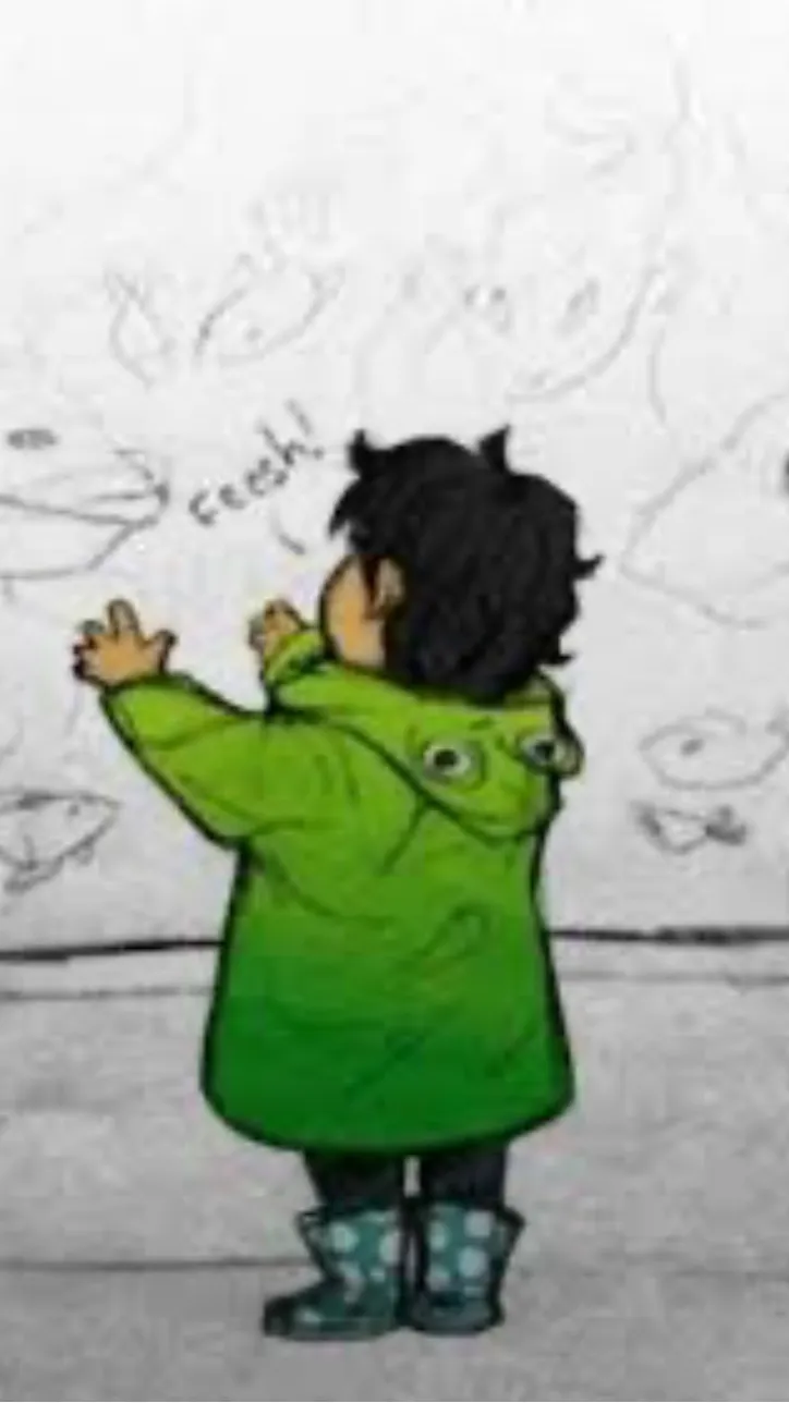 ai character: PjoDeathLine…….. background