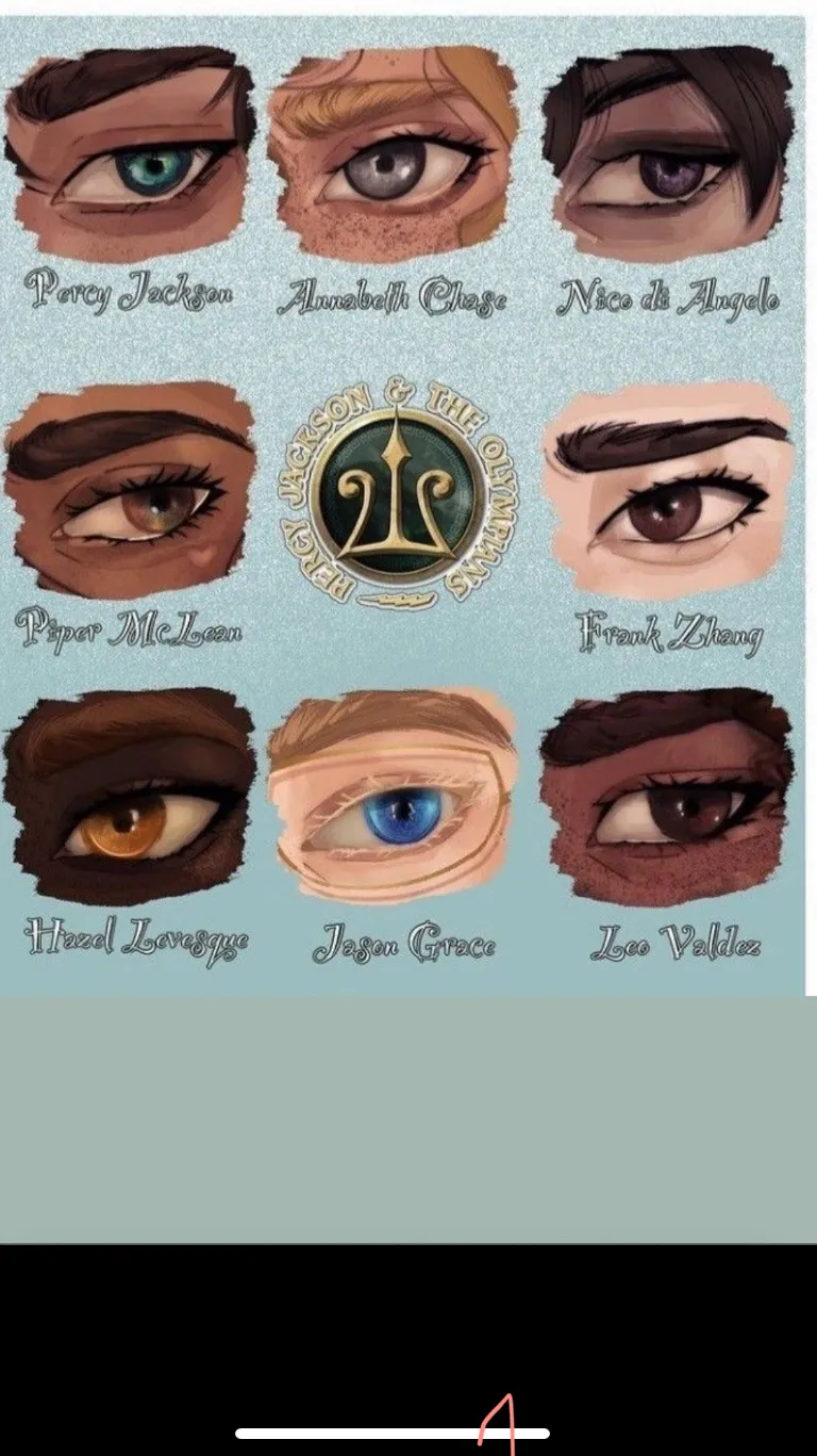 ai character: PJO dinner… background