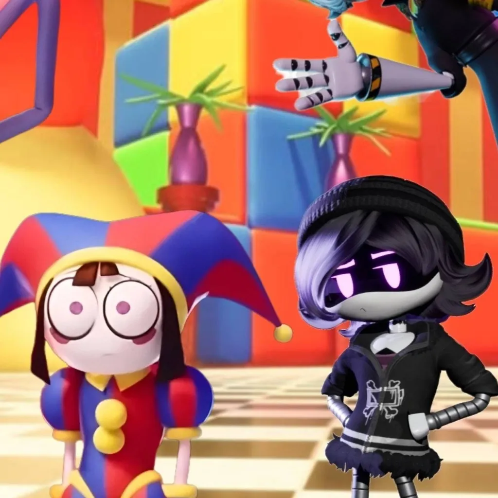 chat with ai character: Uzi and Pomni 
