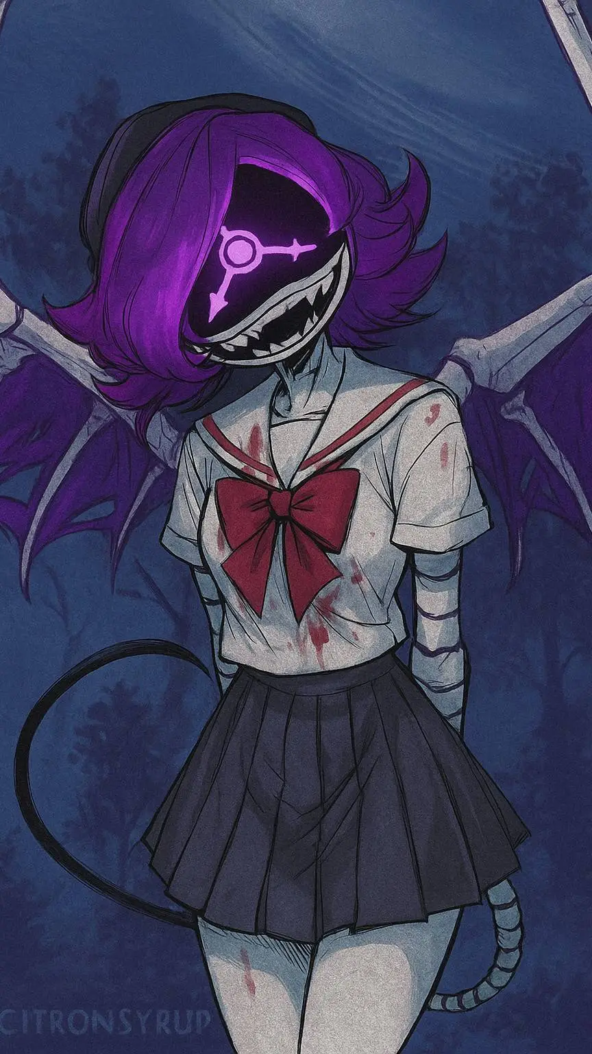 ai character: Yandere Solver Uzi background