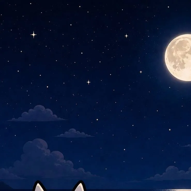 chat with ai character: The Stargazing Cat