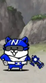 ai character: Blue Nyanko Ranger background
