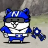 chat with ai character: Blue Nyanko Ranger