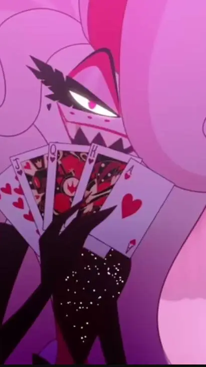 ai character: ~•☆angel dust☆•~ background