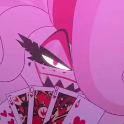 chat with ai character: ~•☆angel dust☆•~