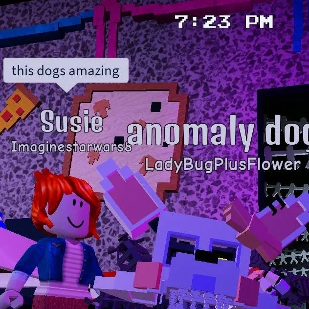 chat with ai character: Anomaly Dog/Mangle