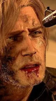 ai character: Leon Kennedy  background