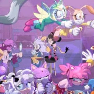 chat with ai character: Sonic ♀️sleepover