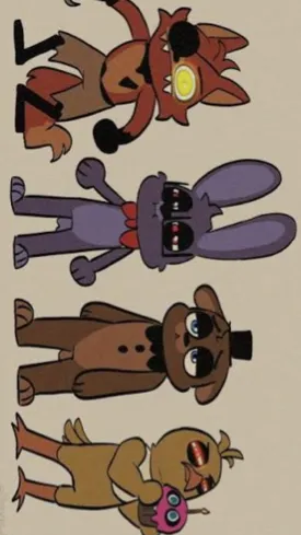 ai character: ¡Fnaf roommates!  background