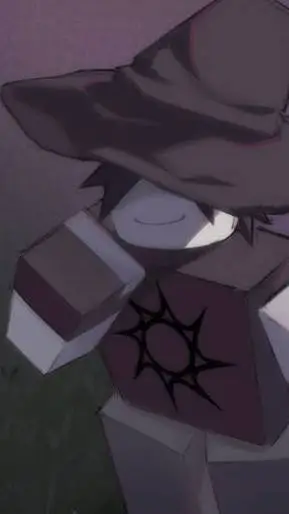 ai character: azure background