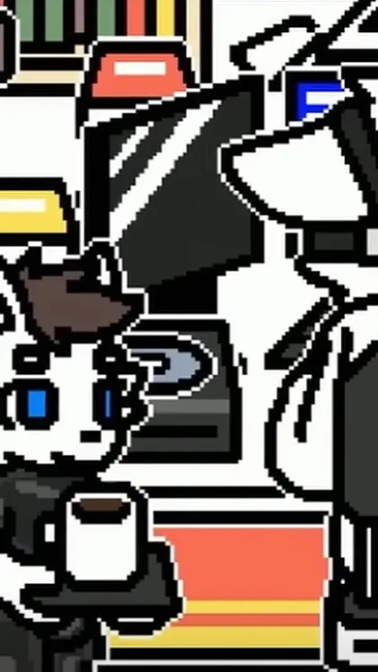 ai character: Changed background