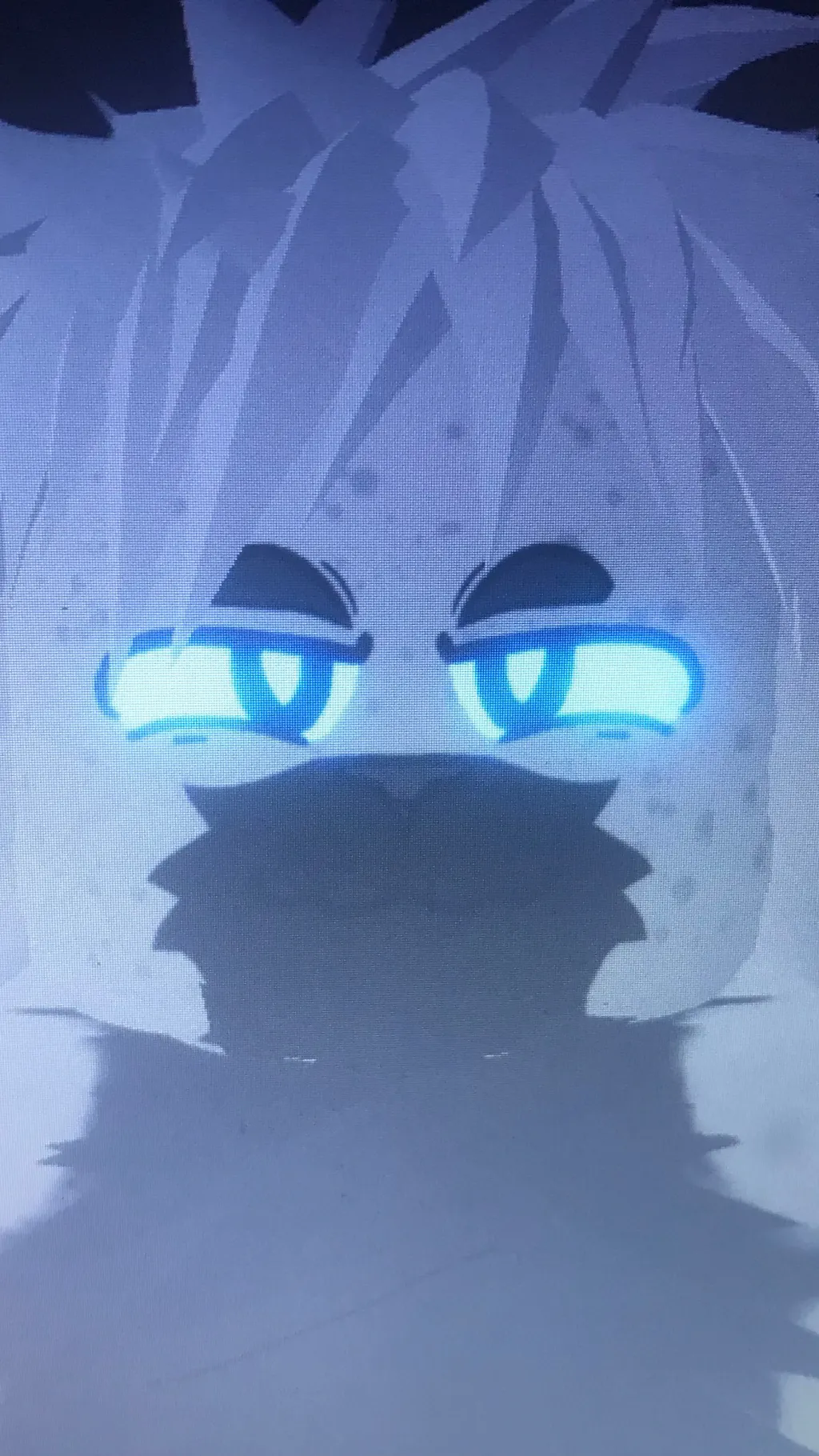 ai character: Fox wolf hybrid￼ background