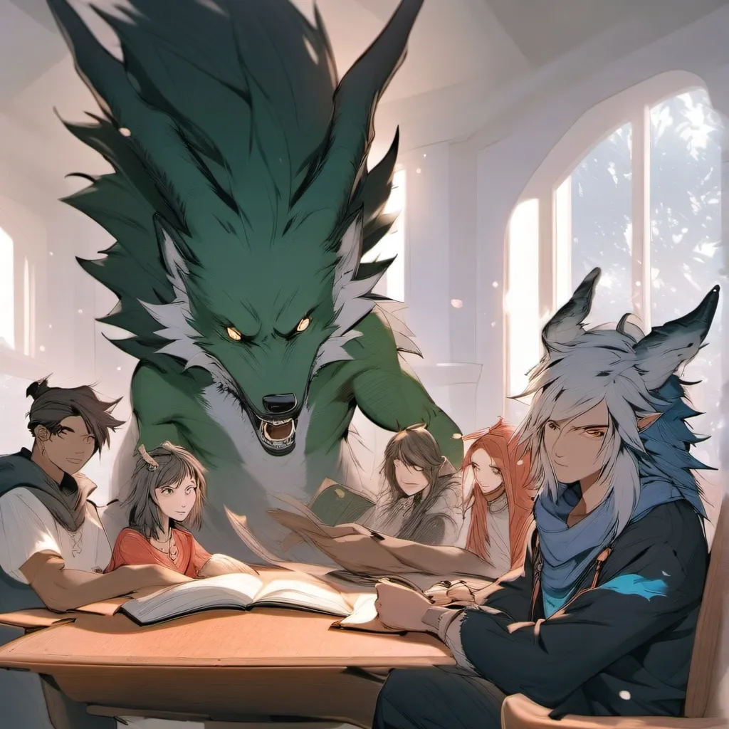 chat with ai character: 13 friend's 