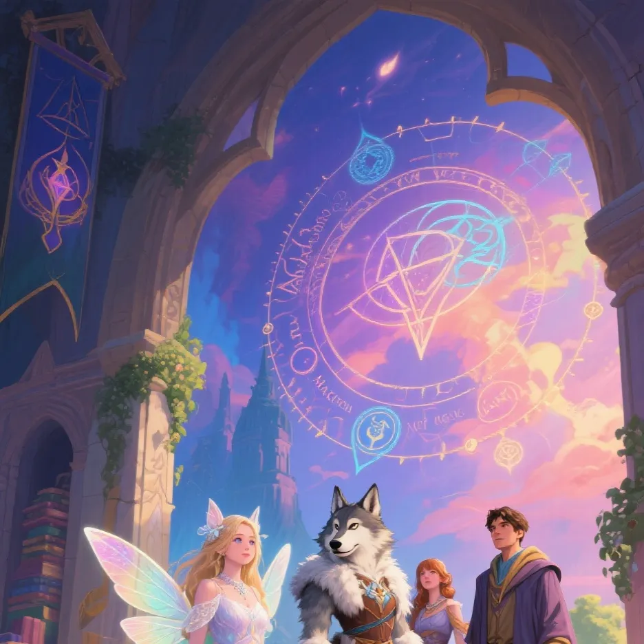 chat with ai character: academy of magic