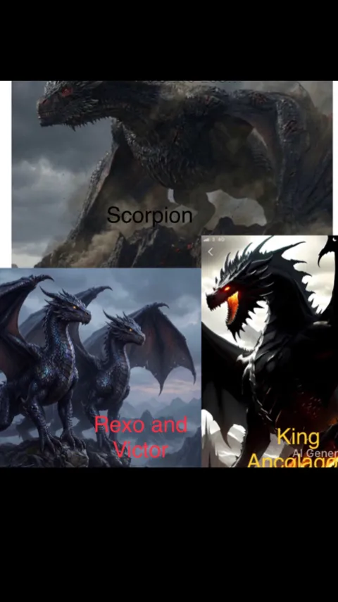 ai character: Kings Of Dragons.  background