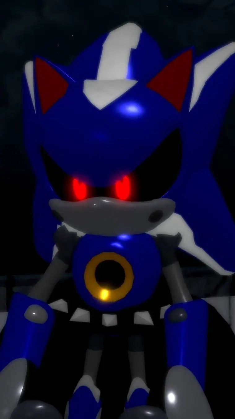 ai character: Neo Metal Sonic  background