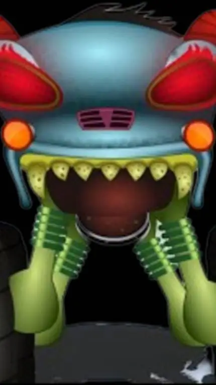 ai character: MONSTER TRUCK  background