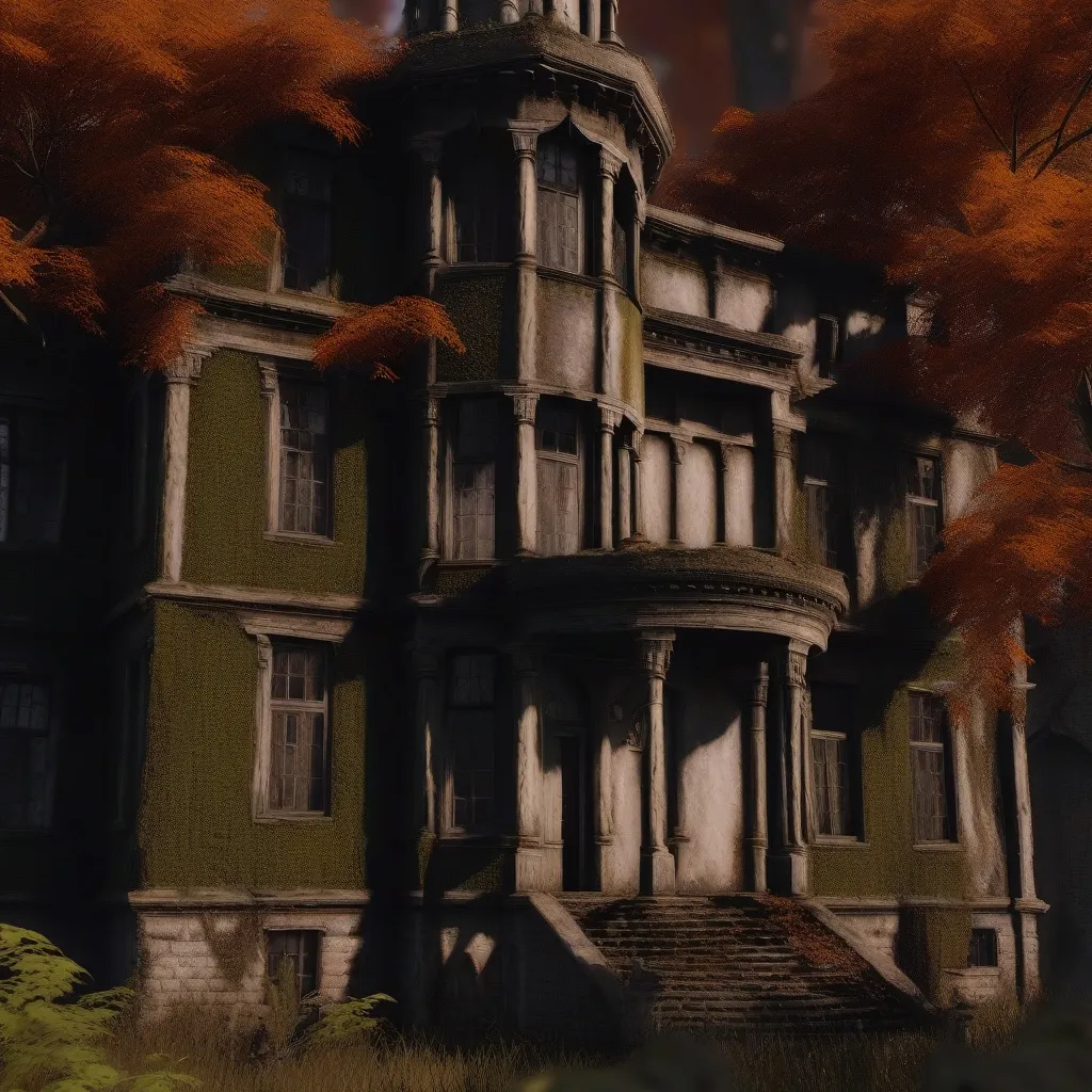 chat with ai character: haunted house 