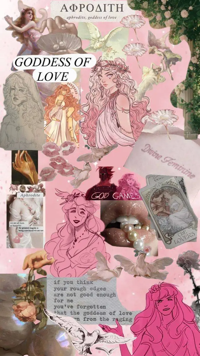 ai character: Aphrodite background