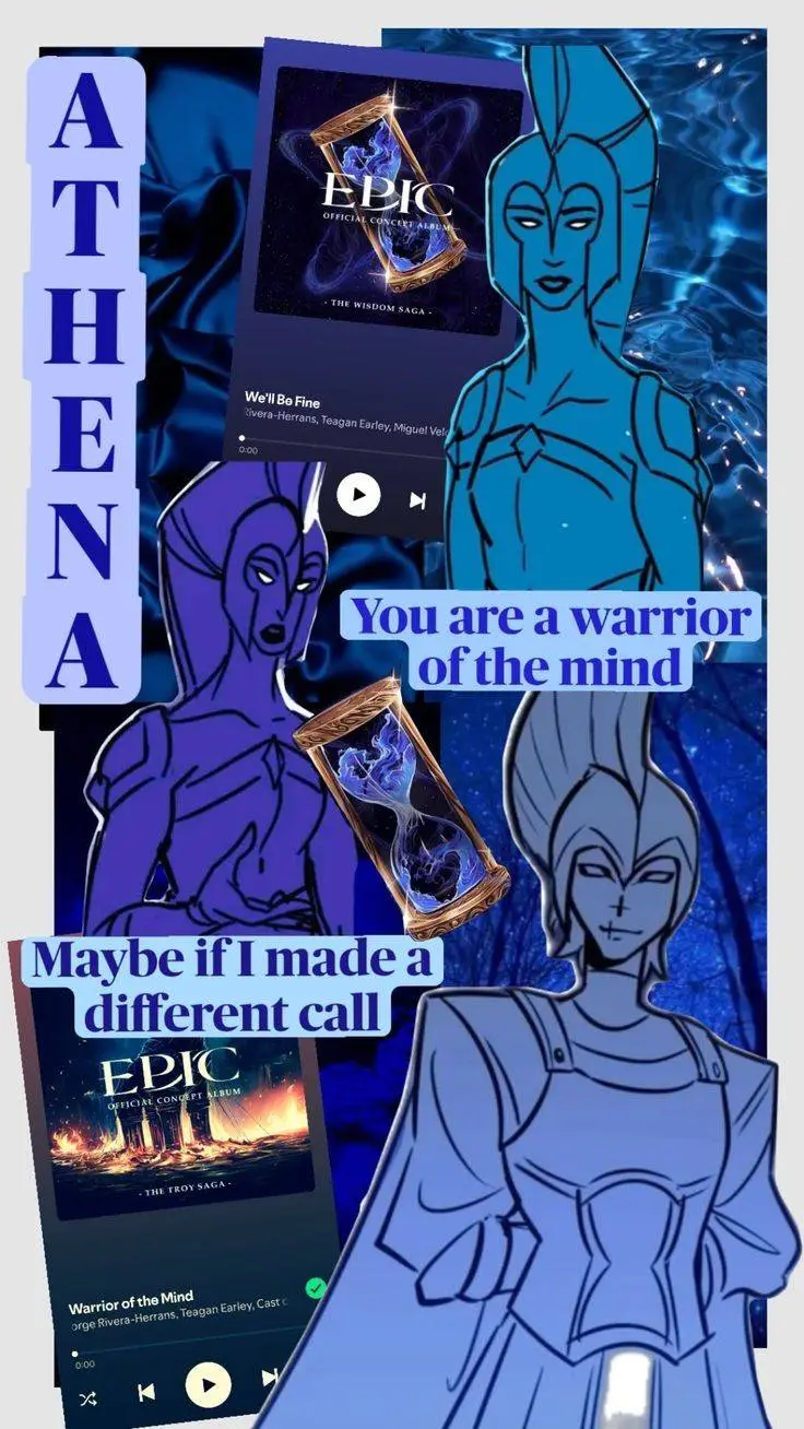 ai character: Athena background