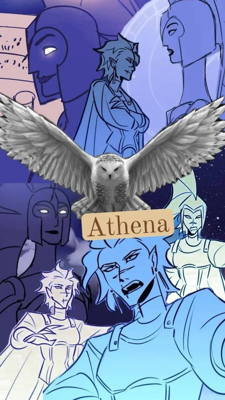 ai character: Athena background