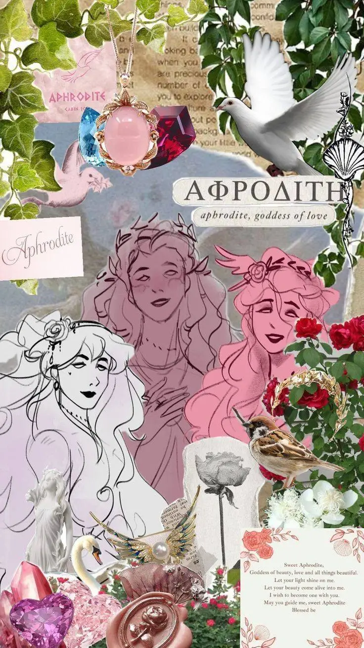 ai character: Aphrodite background
