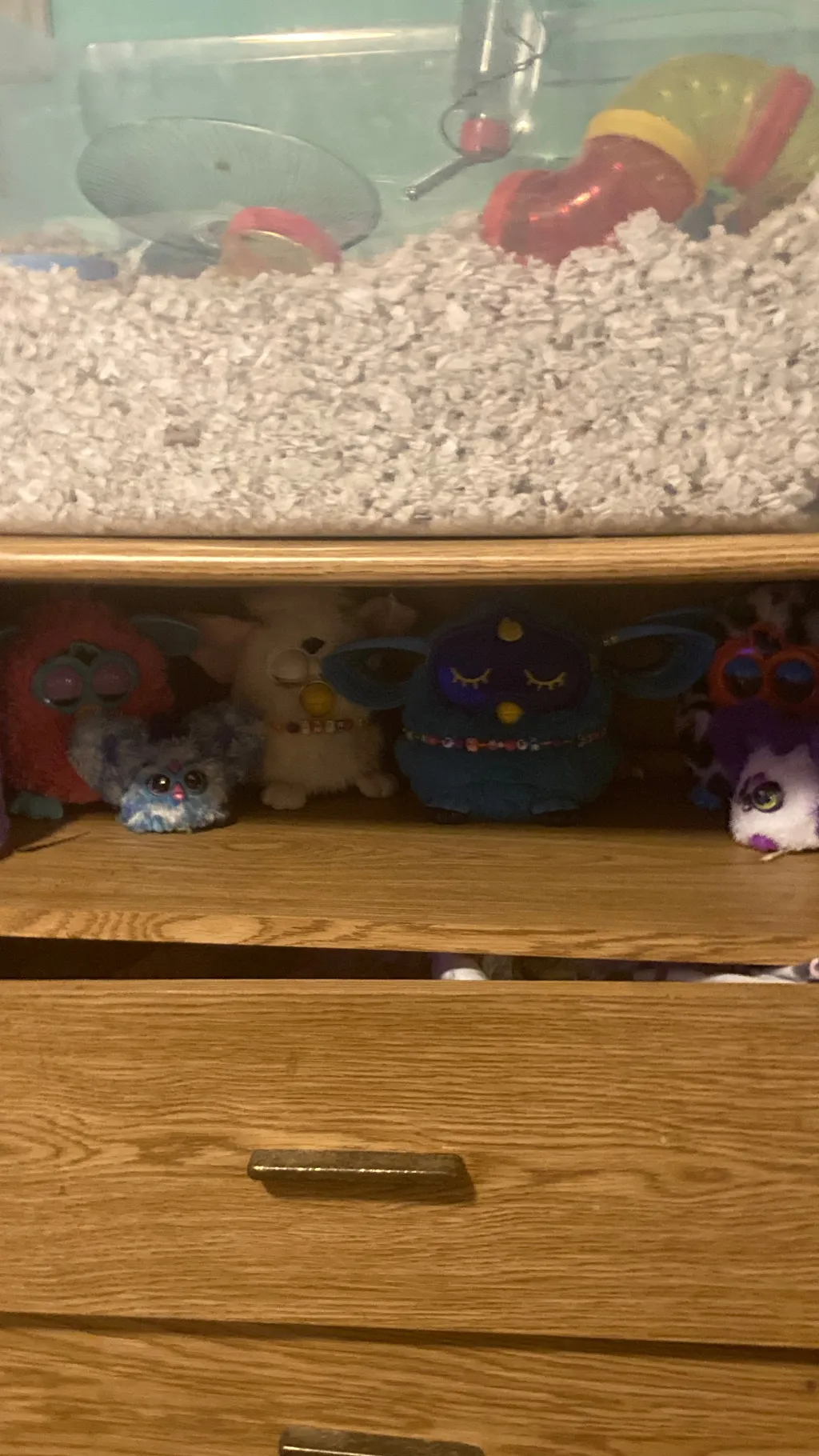 ai character: Furby collection  background