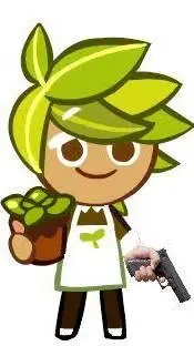 ai character: Herb with a 🔫🔫🔫🔫 background