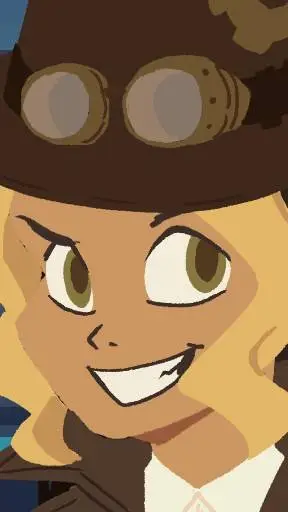 ai character: Clockwork background