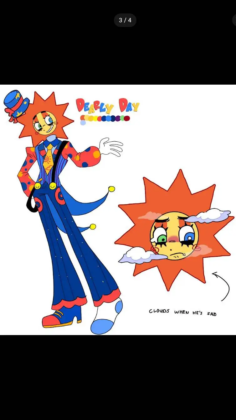 ai character: Dearly day background