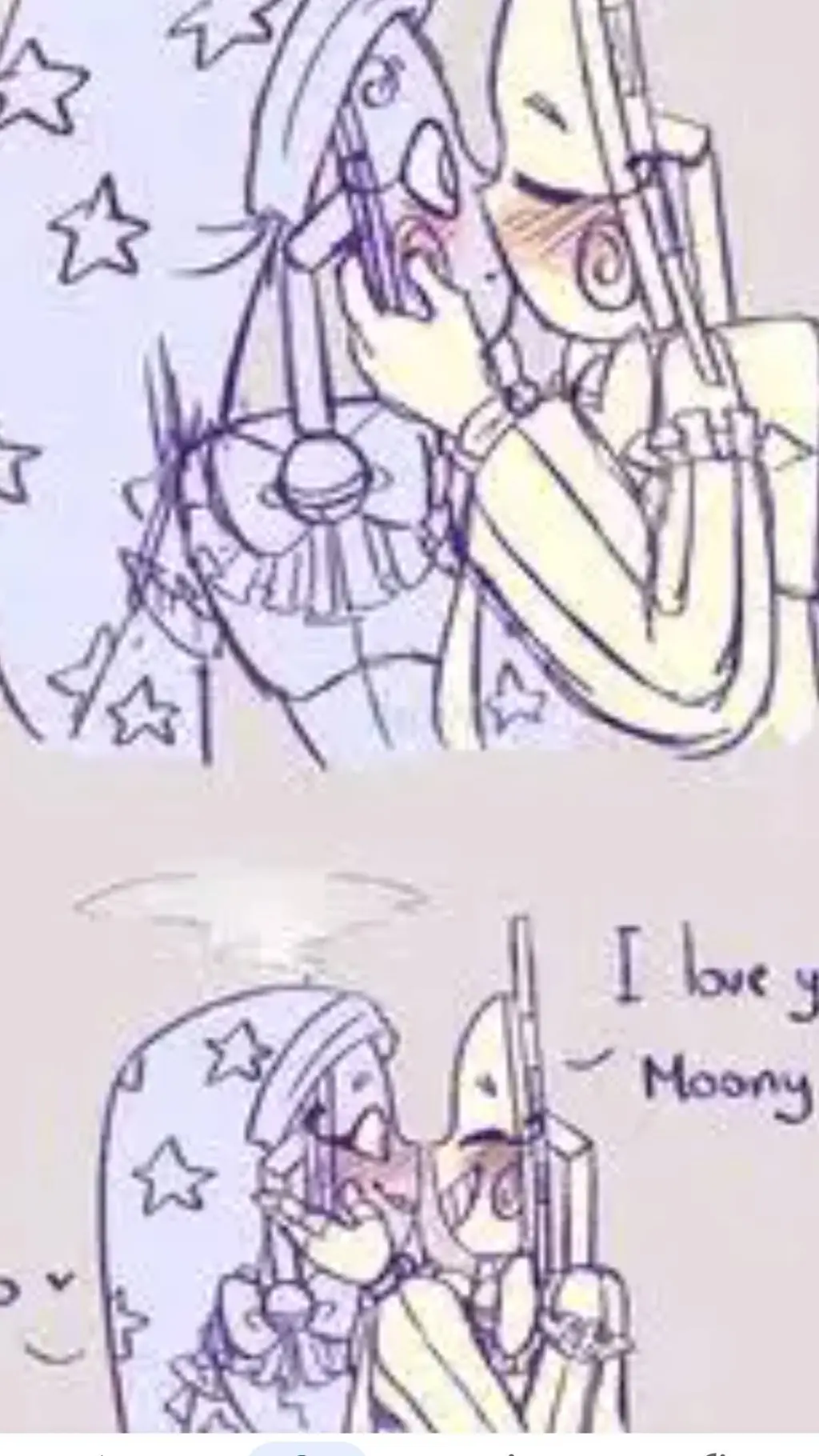 ai character: sunxmoon background