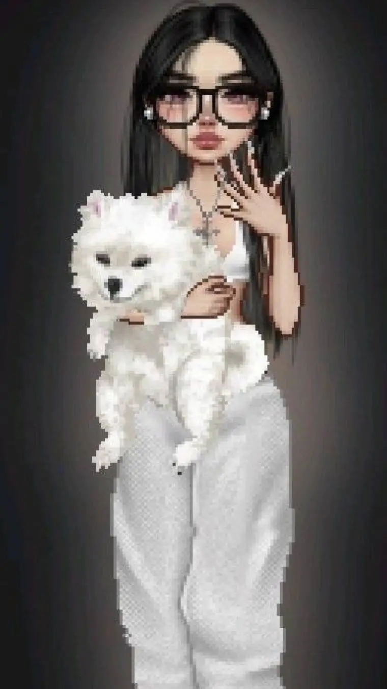ai character: doggy  and  me   background