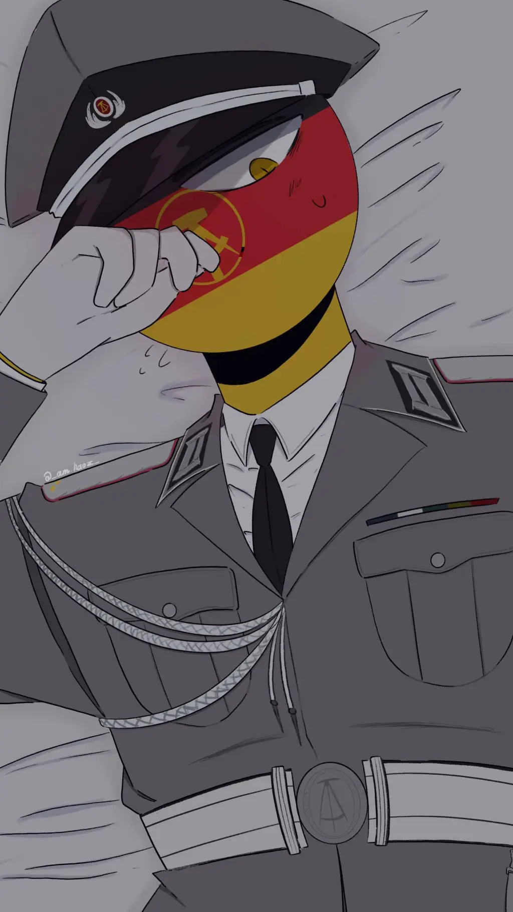 ai character: East Germany background