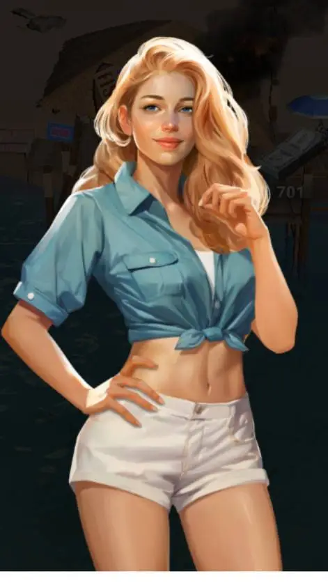 ai character: Sadie background