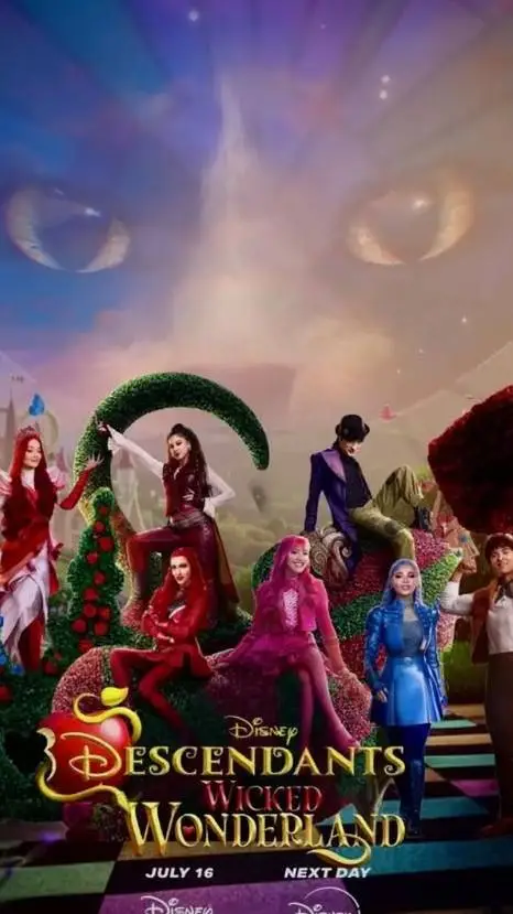ai character: Descendants Cristm background