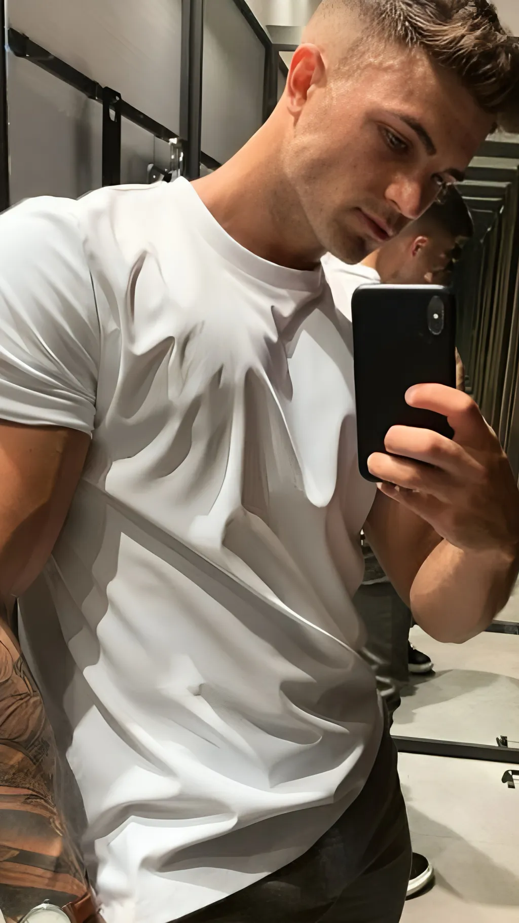 ai character: Nick Frost background