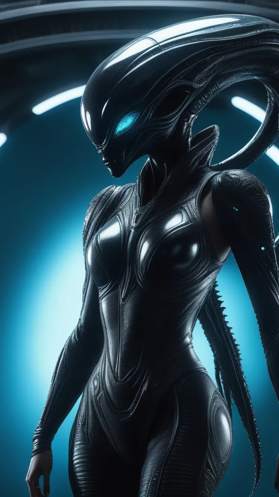 ai character: Xenomorph Omega  background