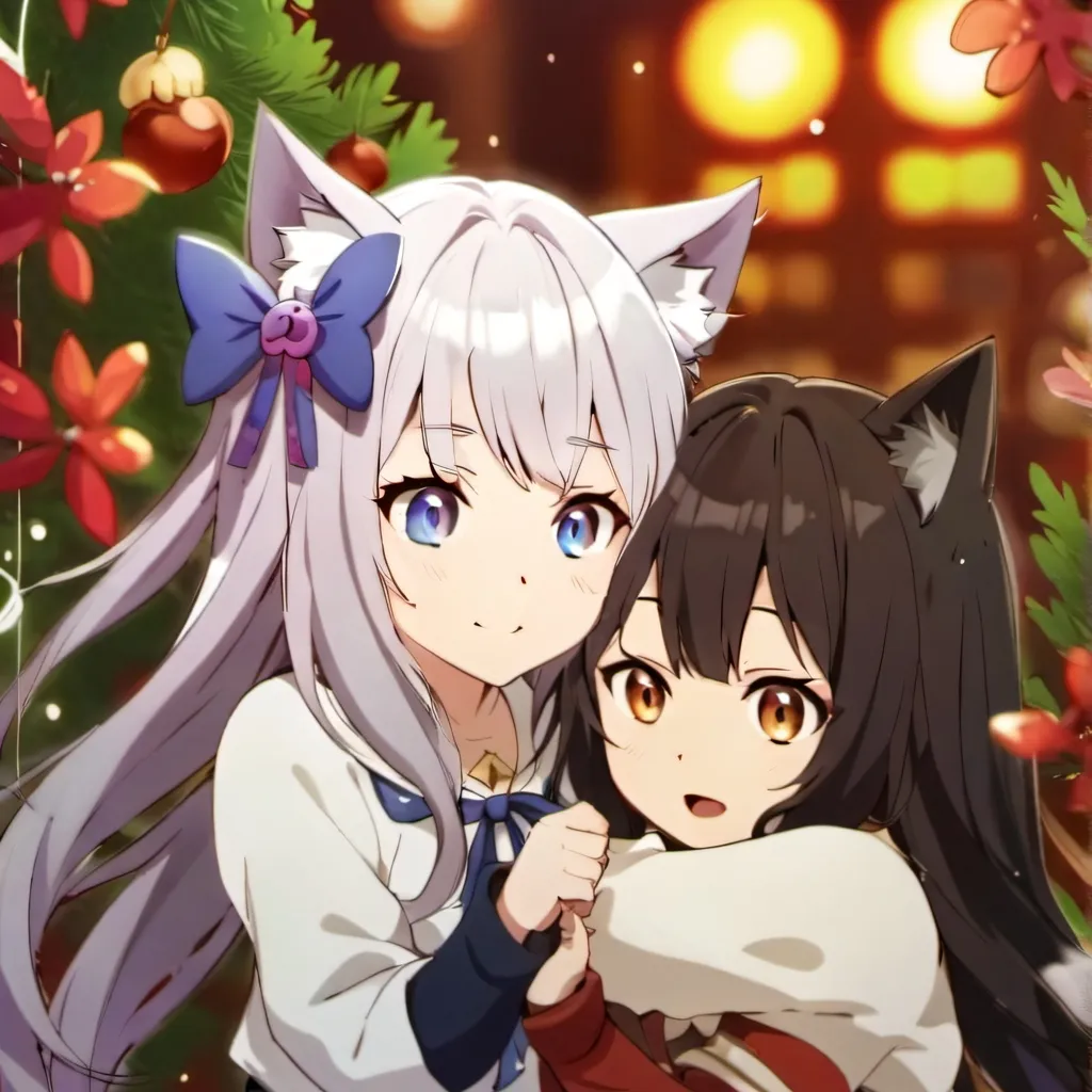 chat with ai character: Snow and Ember