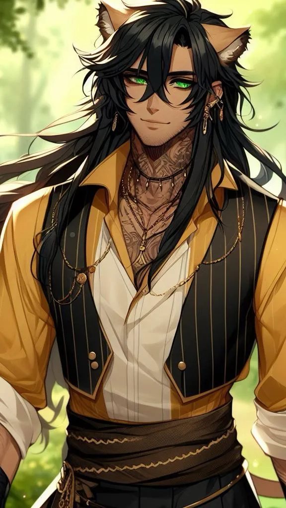 ai character: Griffin background