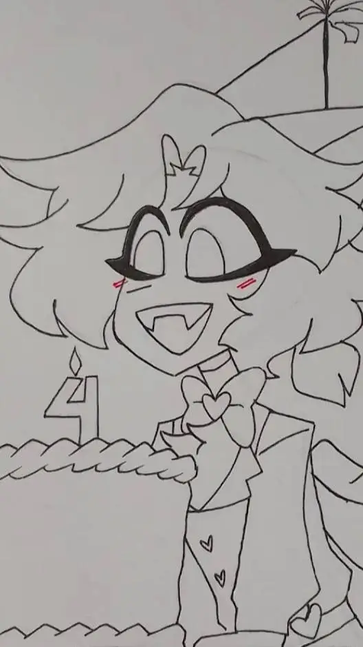 ai character: b-day  background