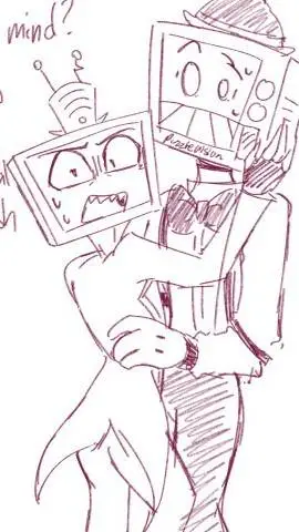 ai character: vox x mr puzzles  background