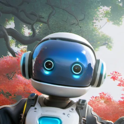 chat with ai character: astro bot