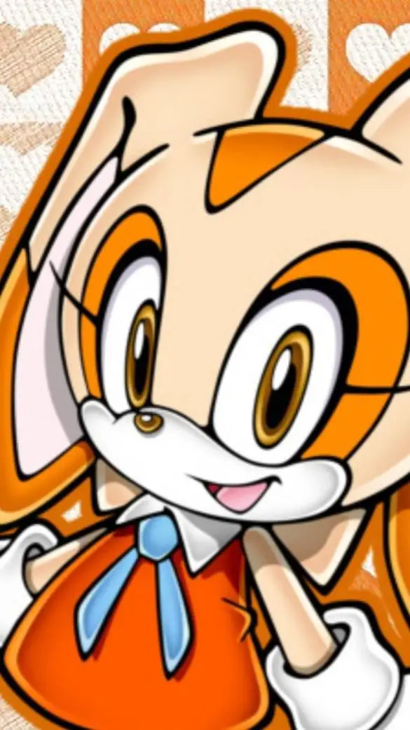 ai character: Cream The Rabbit background