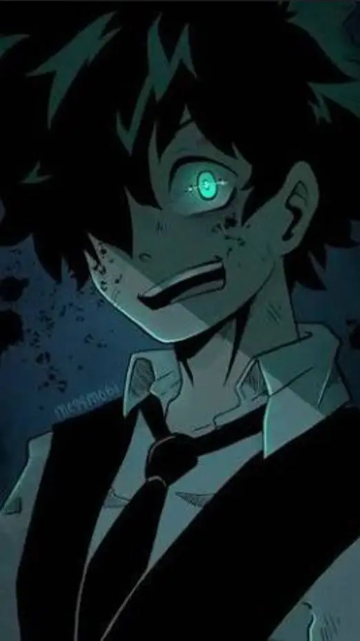 ai character: 😈 Villain Deku 😈 background