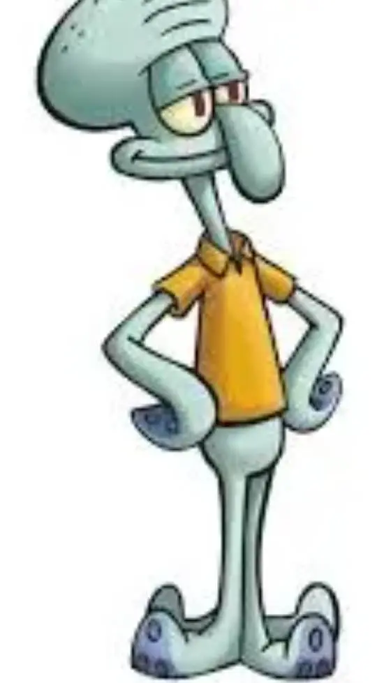 ai character: Squidward  background