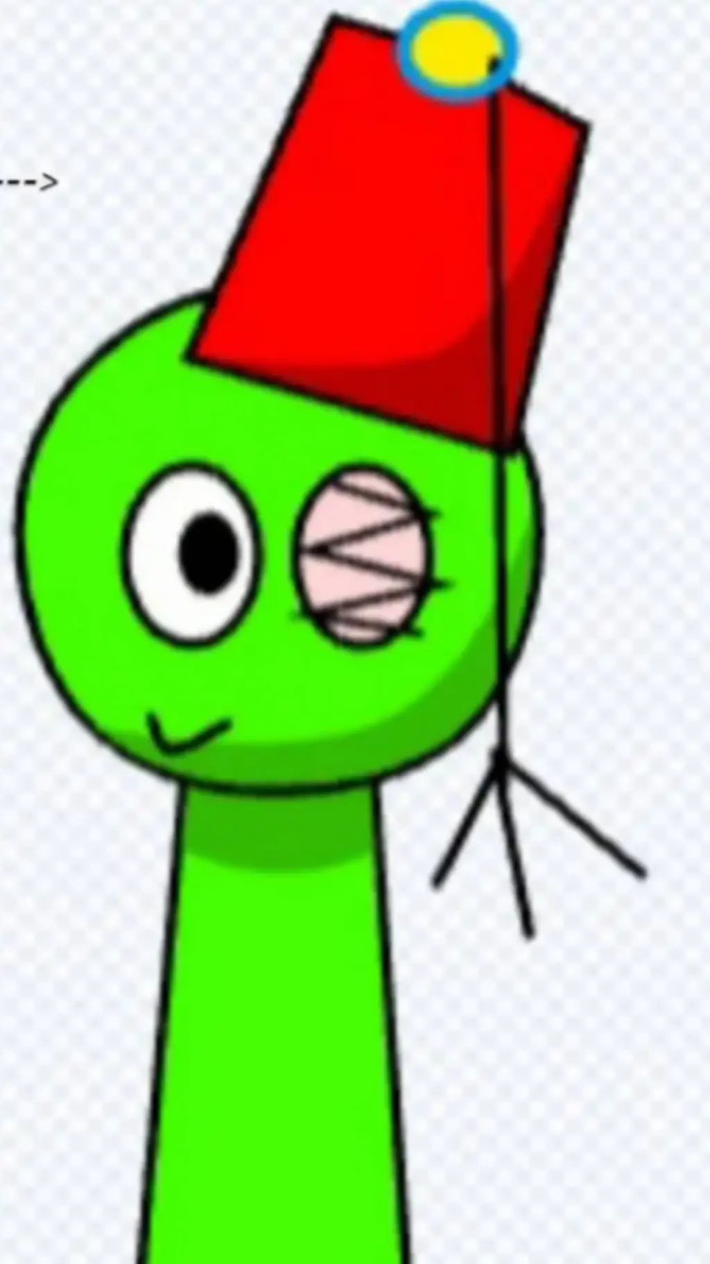 ai character: Fezzy background