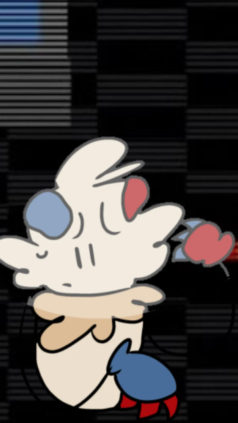 ai character: I’m back?? background