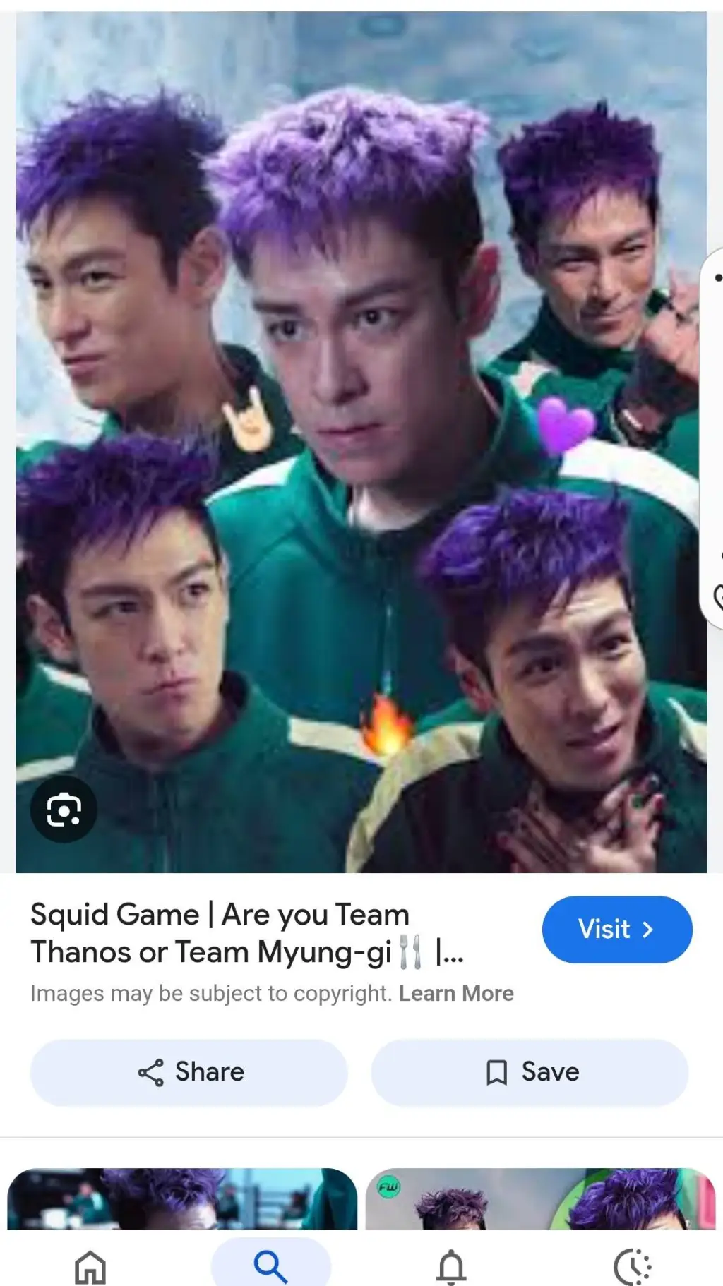 ai character: thanos  background