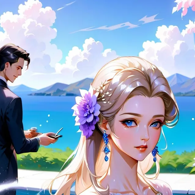 chat with ai character: Rich family